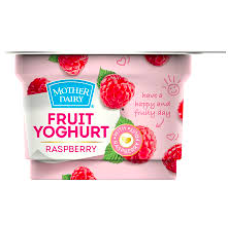 MOTHER DAIRY FRUIT YOGHURT RASPBERRY